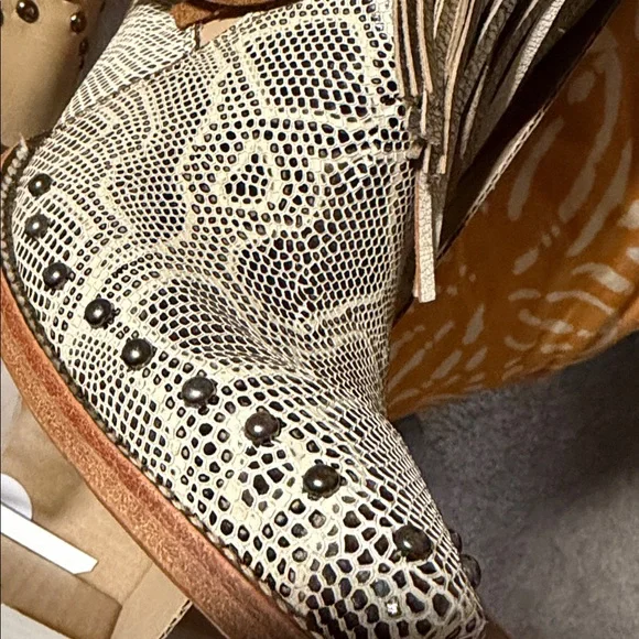 Old Gringo Normandia Fringe Women's Boot 9 - Picture 3 of 7